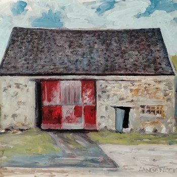 French Barn-Town of Chamoy